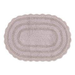 Crochet Collection Reversible Bath Mat, Round