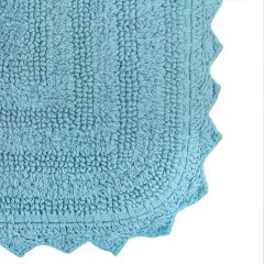 Crochet Collection Reversible Bath Mat, Round