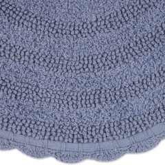 Crochet Collection Reversible Bath Mat, Round
