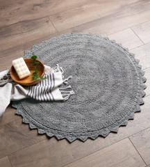 Crochet Collection Reversible Bath Mat, Round