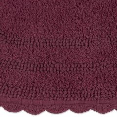 Crochet Collection Reversible Bath Mat, Round