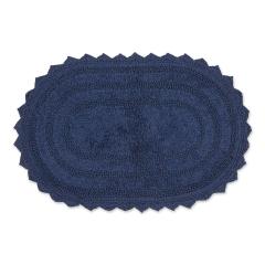 Crochet Collection Reversible Bath Mat, Round