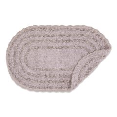 Crochet Collection Reversible Bath Mat, Round