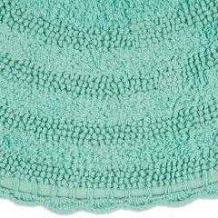 Crochet Collection Reversible Bath Mat, Round