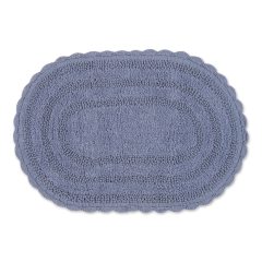 Crochet Collection Reversible Bath Mat, Round