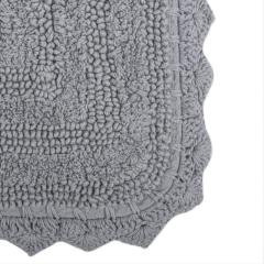 Crochet Collection Reversible Bath Mat, Round