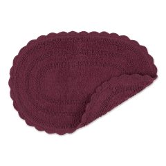 Crochet Collection Reversible Bath Mat, Round