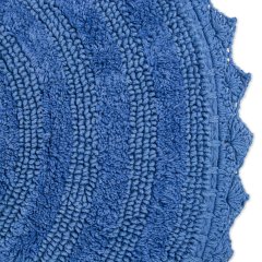 Crochet Collection Reversible Bath Mat, Round