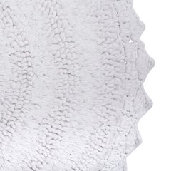 Crochet Collection Reversible Bath Mat, Round