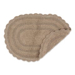 Crochet Collection Reversible Bath Mat, Round