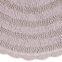 Crochet Collection Reversible Bath Mat, Round