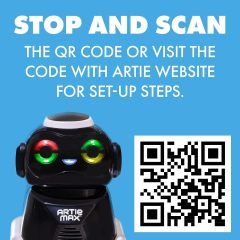 Educational Insights Artie Max the Coding & Drawing Robot - STEM Robot Toys & Coding for Kids, Learn Programming and Robotics, Programmable Interactive Toy for Boys and Girls Ages 8+