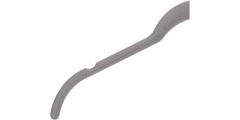 Amazon Basics Space Saving Slim Velvet Non-Slip Clothes Hangers, Sturdy, Gray/Silver, 100-Pack