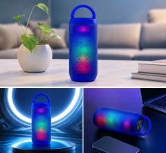 LED Color Light Bluetooth Speaker - Portable Wireless Audio
