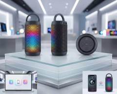 LED Color Light Bluetooth Speaker - Portable Wireless Audio