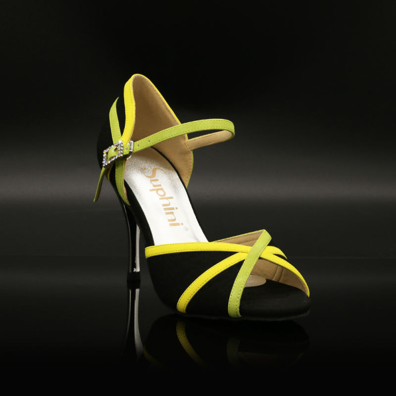 【Neon】Small Open Toe Argentine Tango Dance Shoes