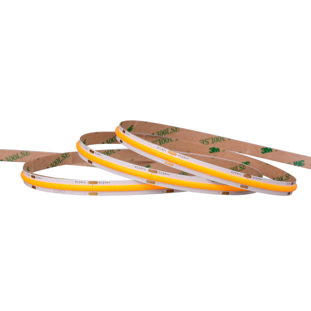 Yellow 480leds/m cob strip