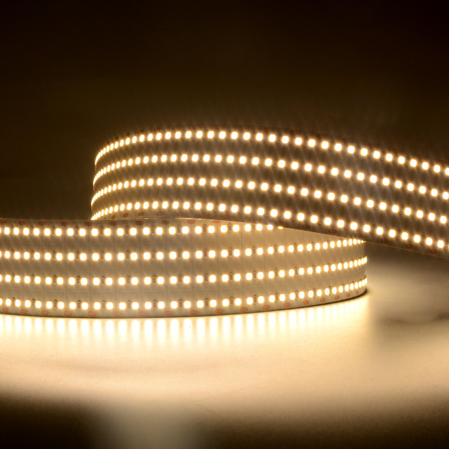 48mm 24V Four Lines 640leds/m Mini Cut LED Strip