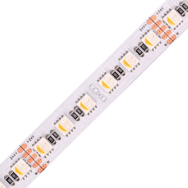 12mm 24V 96leds/m 5050 RGBW LED strip