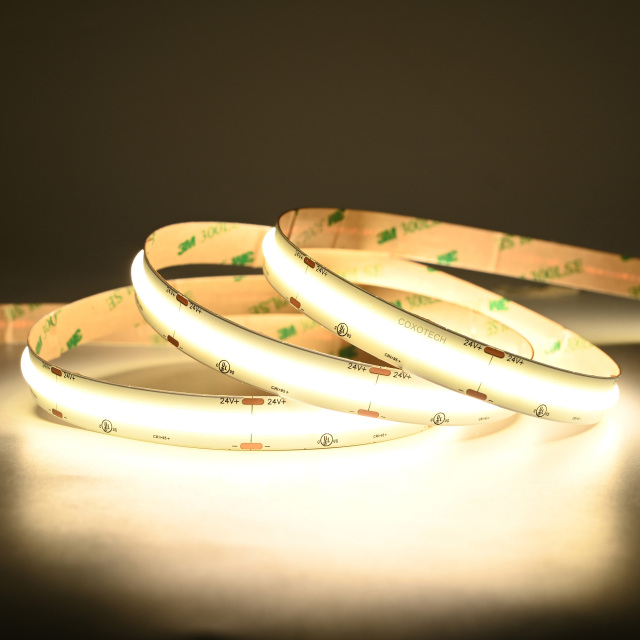 12mm 24V 480leds/m Pro COB led strip