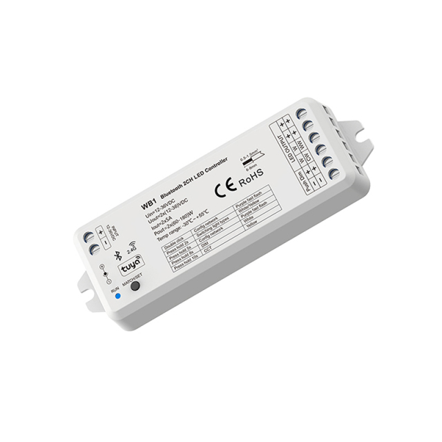 WB1 Tuya Bluetooth WIFI controller & RF Remote control for single led controller