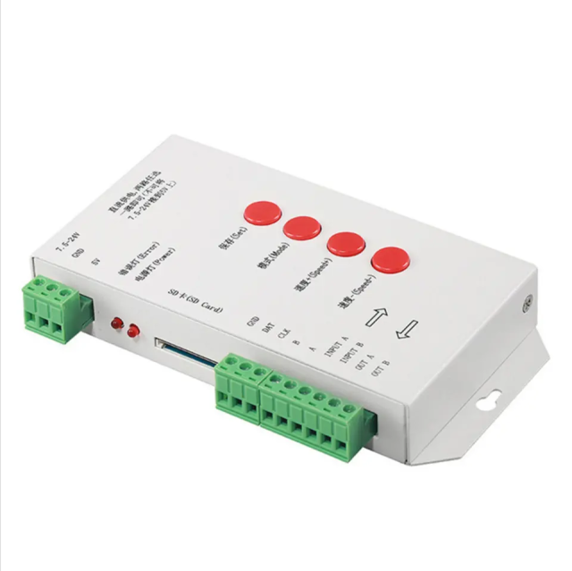 K-1000C programmable digital with remote control ws2812b ws2811 DMX512 SPI pixel dmx led Controller