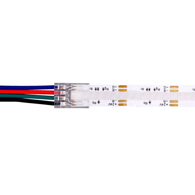 12mm width H model 4 pin Transparent Connector