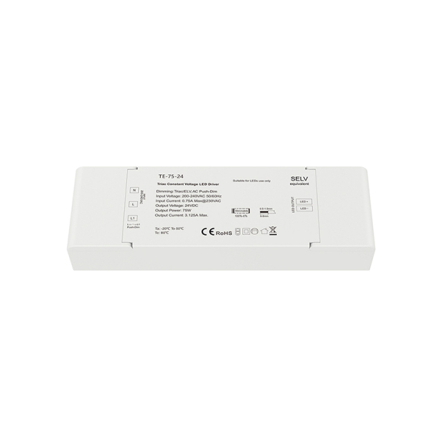 TE-75-24	Triac Dimmable LED Driver