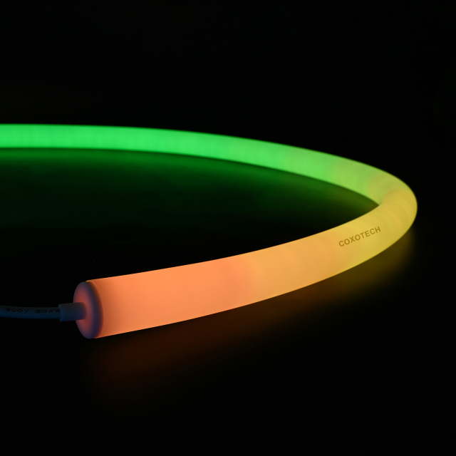 N25R 24V RGB+X φ25 360° Round Neon Strip