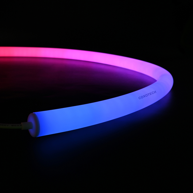 N25R 24V RGB+X φ25 360° Round Neon Strip