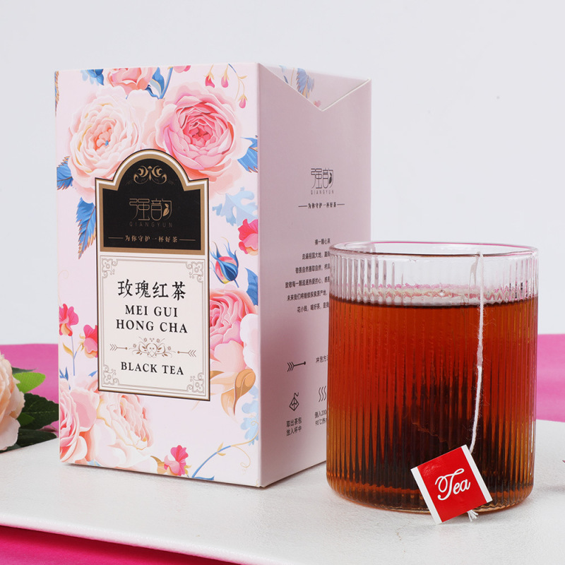 Various flavors of scented tea and oolong tea cold brew