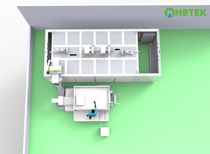 Organic waste on-site resource processing system-5 tons (lifting style)