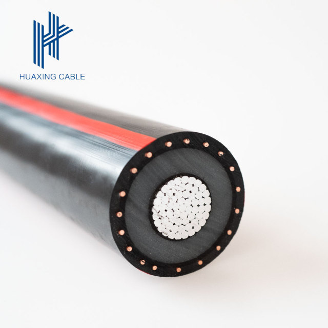 High Voltage 25kv #1/0 AAAC Aluminum Alloy Conductor Copper shield XLPE Insulation Cable