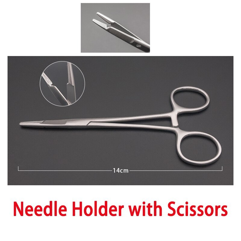 Needle Holder with Scissors Halstead Hemostatic Mosquito Forcep Hartmann Hemostatic Mosquito Forceps Ophthalmic Tweezer