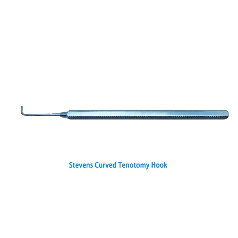 Strabismus Hooks Helveston Muscle Hook  Stevens Curved Tenotomy Hook  Graefe Strabismus Hook Helveston Finder Hook