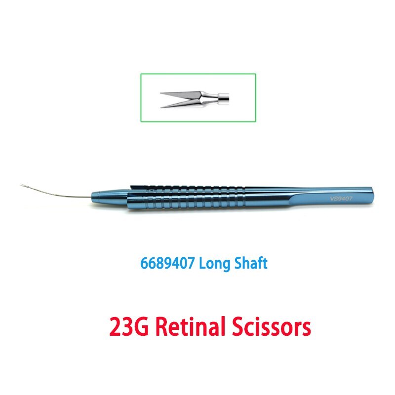 23G Scissors Retinal Scissors Vitreo Retinal Forceps Scissors Ophthalmic Instruments Oftalmologia