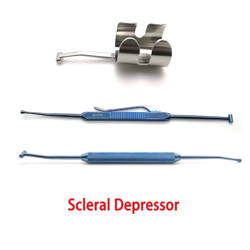 Schocket Scleral Depressor Schepens Scleral  Oftalmologia Ophthalmology