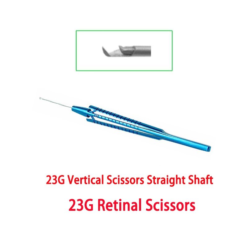 23G Scissors Retinal Scissors Vitreo Retinal Forceps Scissors Ophthalmic Instruments Oftalmologia