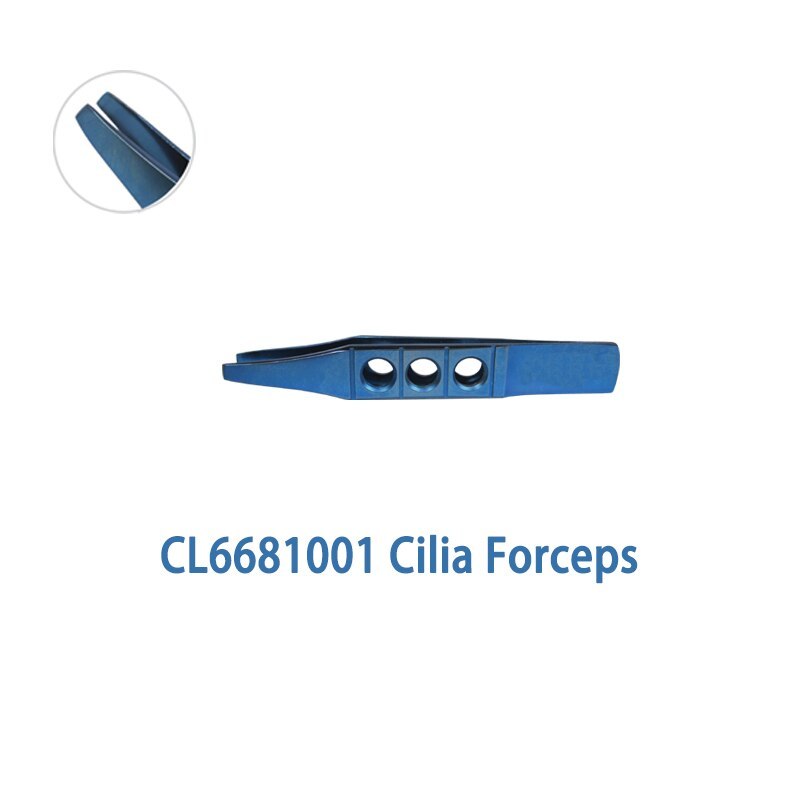 Cilia Jeweler Forceps Towel Clamps Serrefine Green Fixation  Scleral Plug Oftalmologia Ophthalmology