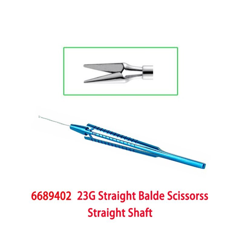 23G Scissors Retinal Scissors Vitreo Retinal Forceps Scissors Ophthalmic Instruments Oftalmologia