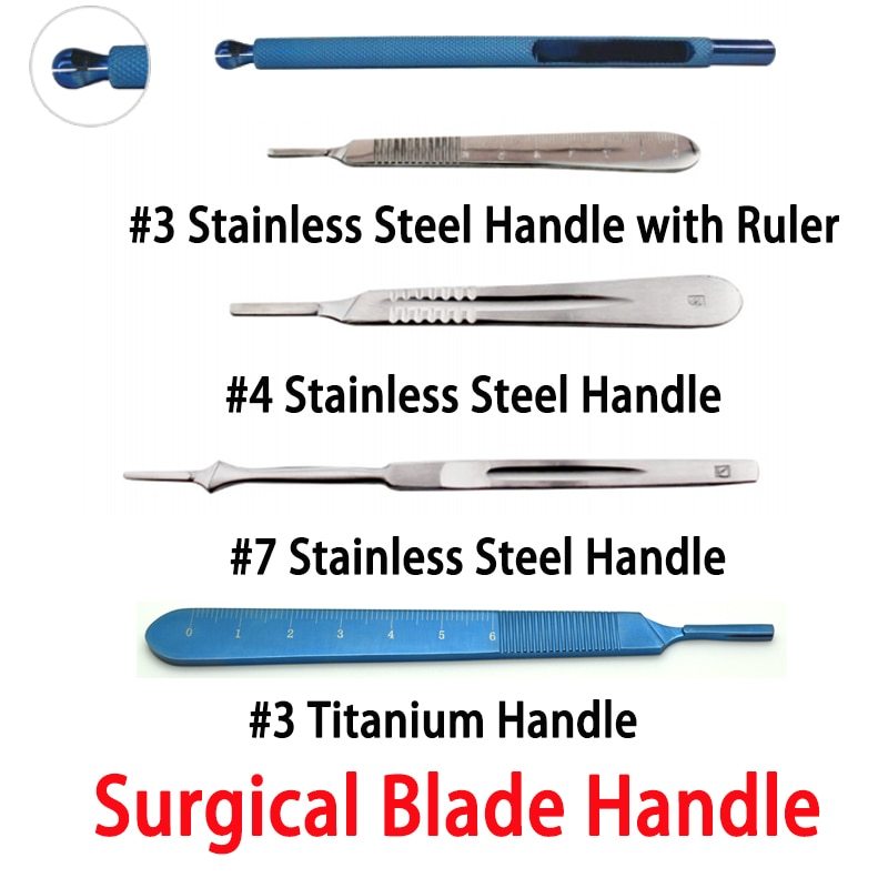 Surgical Blade Handle Bard Parker 3# 4# 7# Size