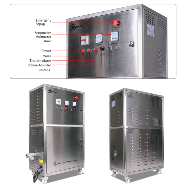 High Concentration Wall Mounted Ozone Machine For Making Ozone Water
