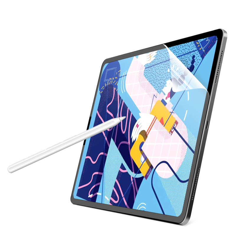 MOBDIK [2 PACK] Paperfeel Screen Protector Compatible with iPad 11/iPad 10.2/iPad 9.7//iPad 12.9//iPad 10.9, Write and Draw Like on Paper, Anti Glare with Easy Installation Kit