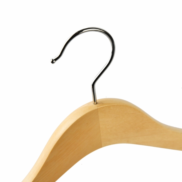 New Design Flat Top Wooden Hangers for Clothes