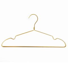 3-Color Aluminum Hangers, Matte Gold Metal Hanger, Aluminum Hanger for Coat & Shirt