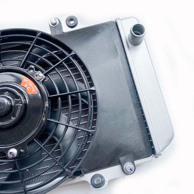 New OEM Cooling Radiator Fan Water Tank Assy for Hisun 500cc 700cc HS500 HS700 ATV-4 ATV Quad HiSun Massimo Bennche