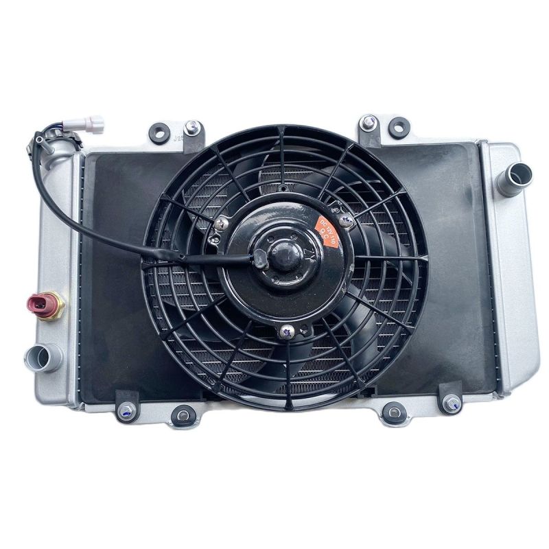 New OEM Cooling Radiator Fan Water Tank Assy for Hisun 500cc 700cc HS500 HS700 ATV-4 ATV Quad HiSun Massimo Bennche