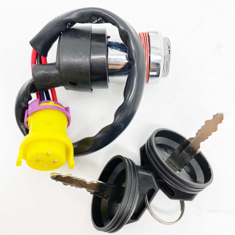 New Waterproof Ignition Key Switch OEM Linhai Goon Muddy Bighorn 260cc 300cc 400cc ATV Parts