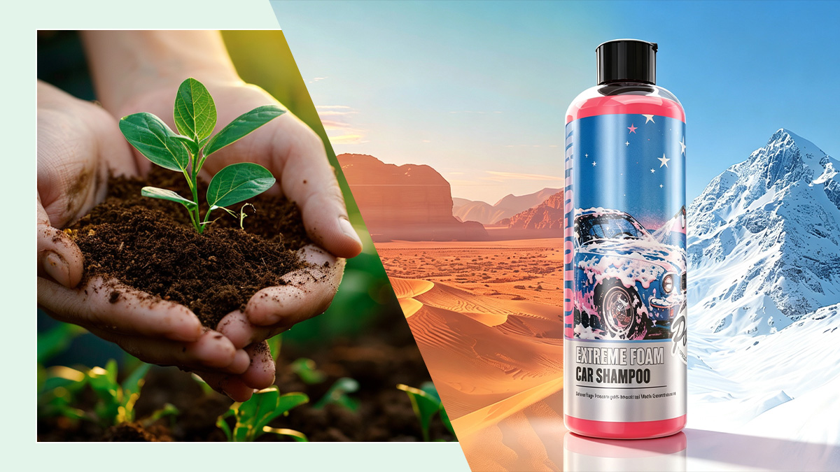 Biodegradable Eco-Friendly Formulas & Climate-Adapted Auto Cleaning Solutions
