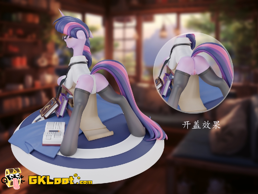 Chao She Studio My Little Pony Twilight Sparkle Statue - View 2 Chao She Studio My Little Pony Twilight Sparkle Statue - View 2